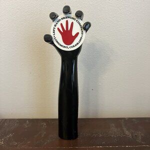 Left Hand Brewing Company Beer Tap Pull Handle Man Cave Acrylic 10" Tall